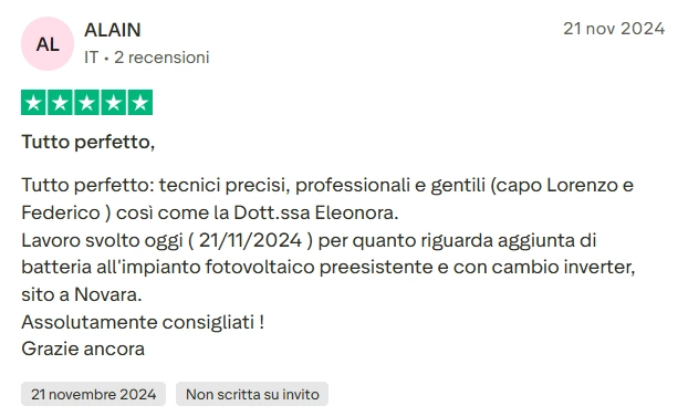 Recensione cliente 10