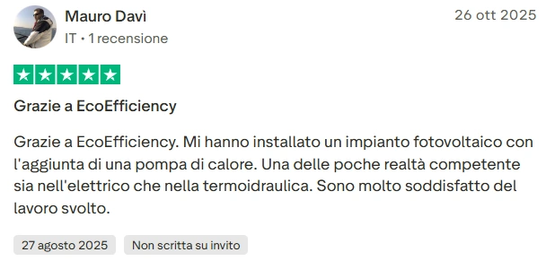 Recensione cliente 2