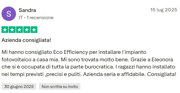 Recensione cliente 4